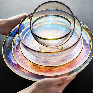 Rainbow Glass Bowls