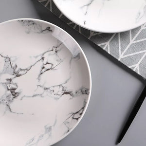 Round Marble Plate