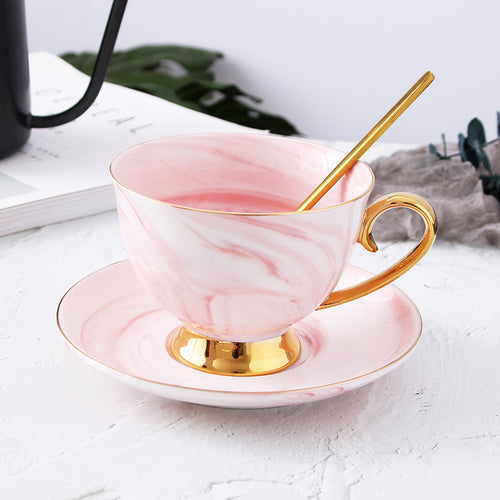 Striped Marble Cup