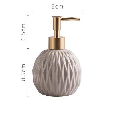 Round Colored Soap Dispenser