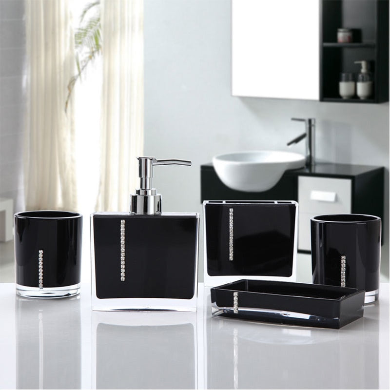 Five Piece Bathroom Set