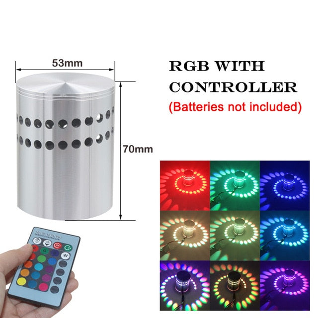 3W Aluminium Wall Lamp