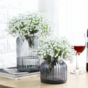 Colored Transparent Flower Vase