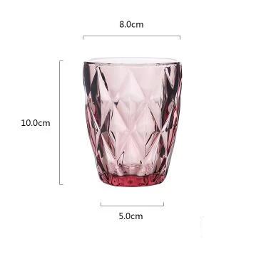 Embossed Glass Cup