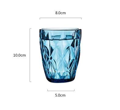 Embossed Glass Cup