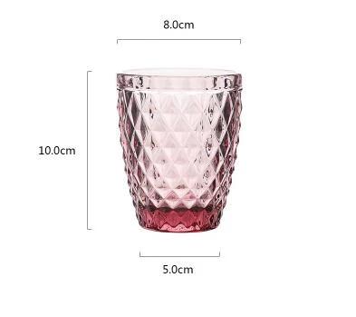 Embossed Glass Cup