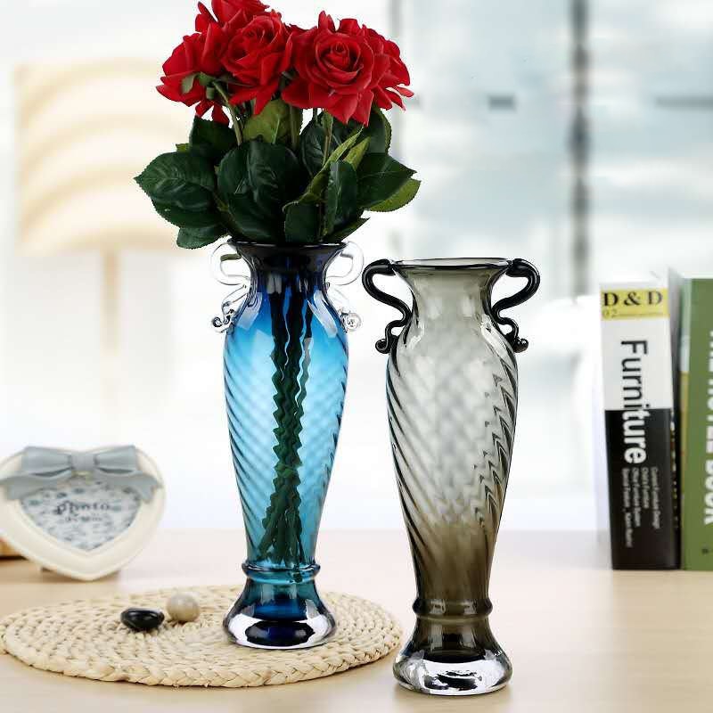 Modern Transparent Glass Vase